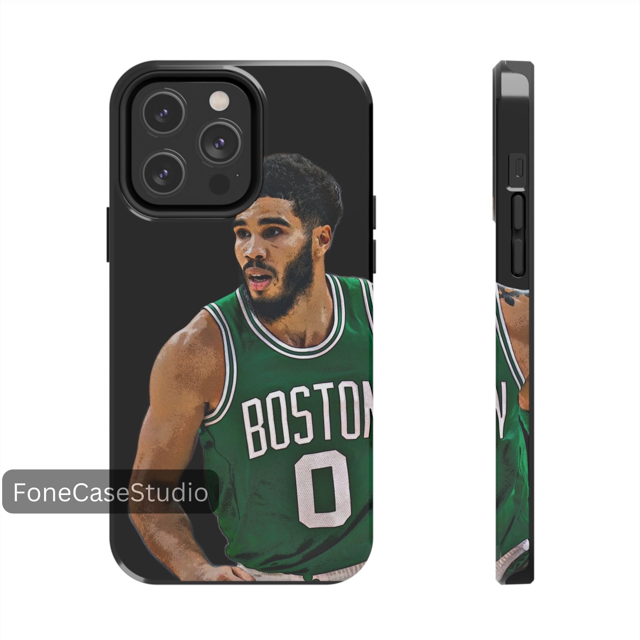 Jayson Tatum Boston Celtics Mahogany Basketball Display Case with  Sublimated Plate