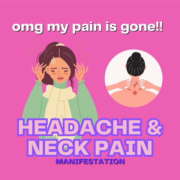 Headache Neck Pain Reiki Chakra Curing, Sore Head Migraine Reiki Distance Healing, Cephalalgy Hemicrania Cleansing Reiki Session