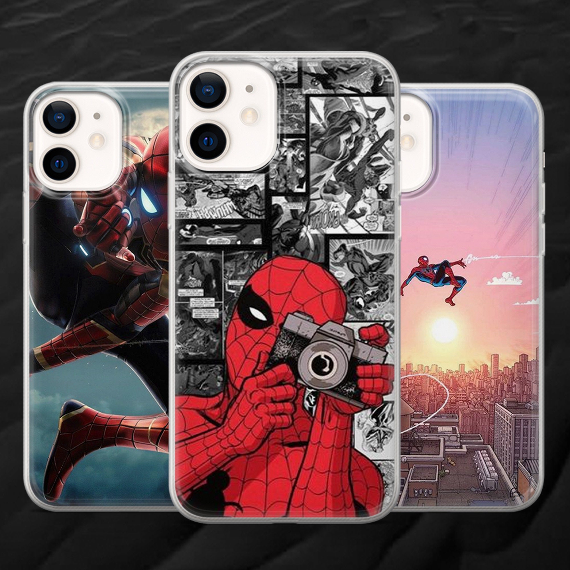 Spiderman phone case - Etsy España