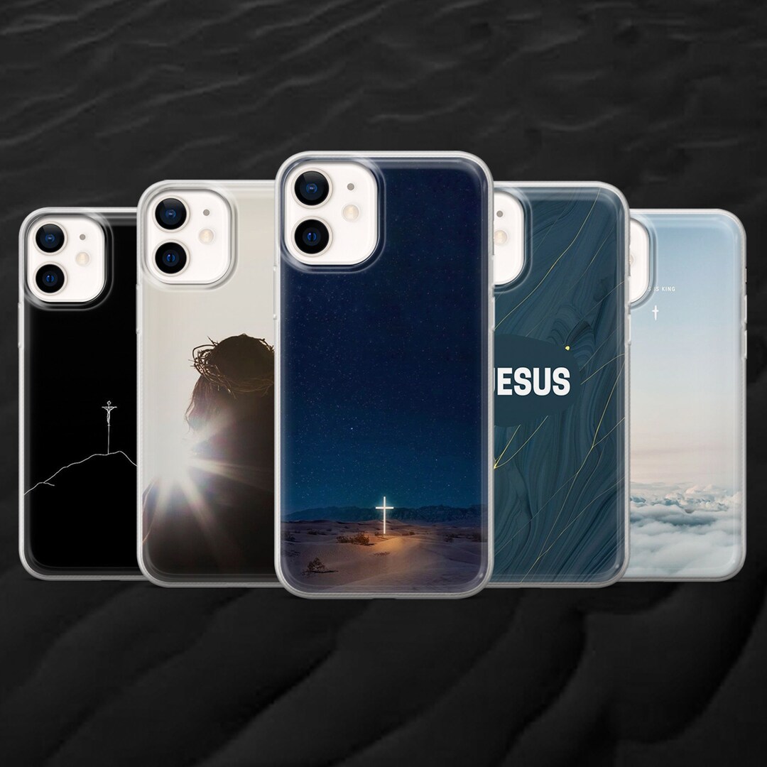 Jesus Phone Case Jesus Christ Cover for iPhone 14 13 12 11 Etsy