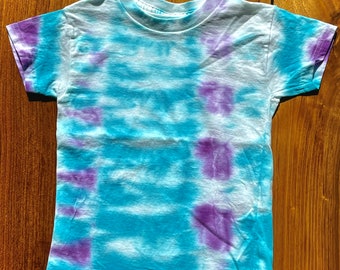 Kid's Crew Neck Tie Dye 100% Cotton Shirts! - Multi Color