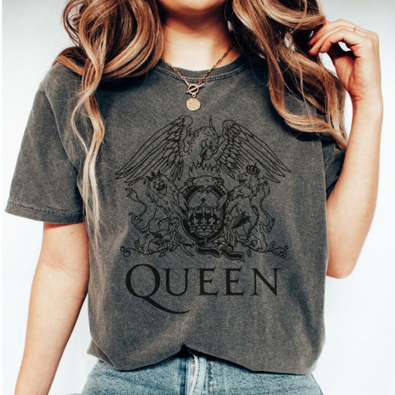 Queen Shirt Queen Band Shirt Freddie Mercury Queen Etsy