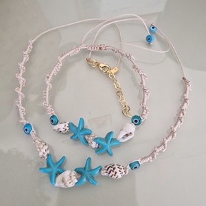Seashell Choker: Handmade Tropical Beach Necklace