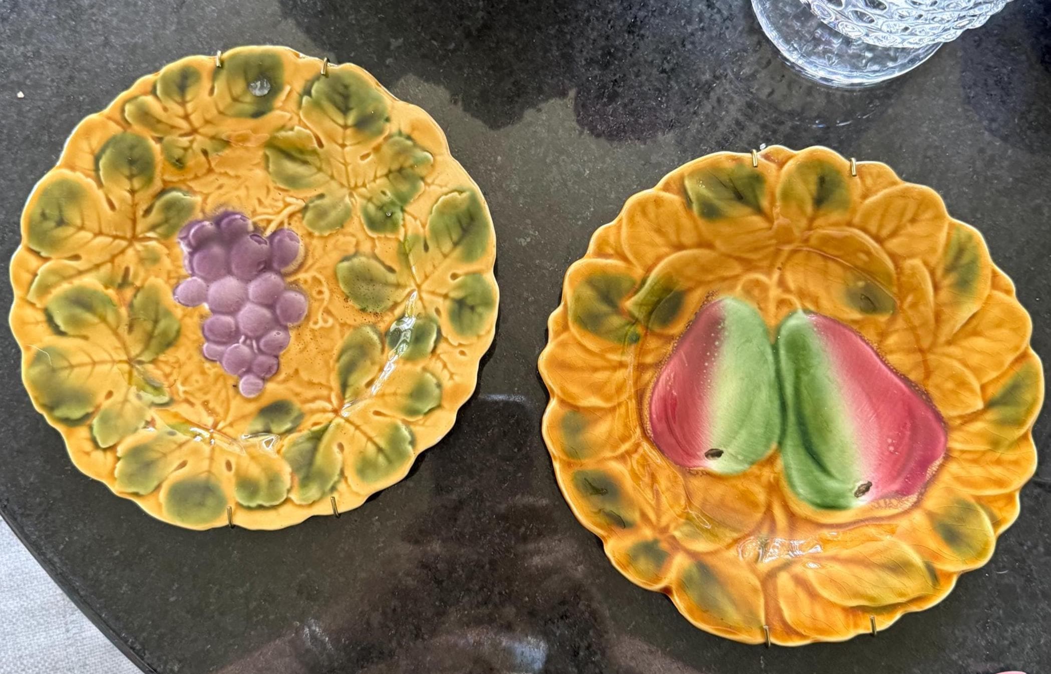 Sarreguemines Pottery Plates - Etsy