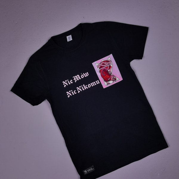 Zartes T-Shirt Nie Mwä Nic Nikomu Ciemiega benutzerdefinierte rot