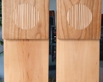 Sistema de altavoces pasivos de madera de cerezo americano y peral suizo