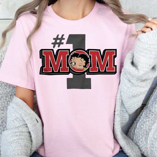 Betty Boop Mother's Day Shirt, Betty Boop Happy Mother's Day Shirt, Retro Betty Boop Shirt