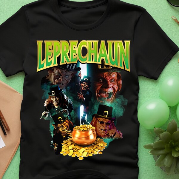 Leprechaun Horror Movie Shirt, Horror Movie Lover Shirt, St. Patrick's Day Horror Movie Shirt,