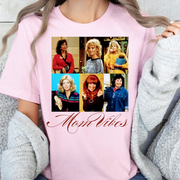 Mom Vibes 80s TV Moms Shirt, 80's Mom TV Sitcom Shirt, retro Mother's Day Shirt, Vintage 80's Sitcom Shirt