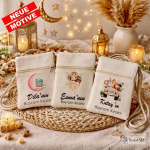 Lot de 10 sacs cadeaux Ramadan Aïd Mubarak - En papier cadeau