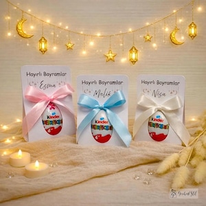 Bayram Geschenk Ü-Ei | Ramadan Ü-Ei Verpackung | Eid Geschenk Kinder Überraschung | Kurban Bayrami