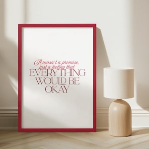 The Summer I Turned Pretty Poster: Minimalist Bookish Wall Art (Digital Download)