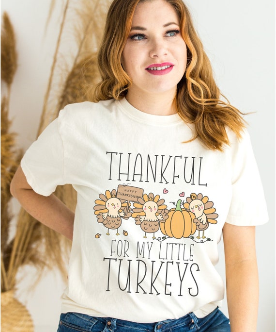Teacher Thanksgiving, Fall Teacher, Thankful For My Little T-Shirt Teacher Thanksgiving, Fall Teacher, Thankful For My Little T-Shirt