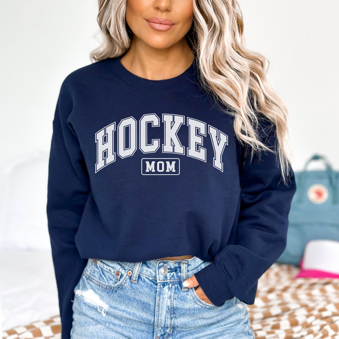 Hockey Mom University Style Sweatshirt, Hockey Mom Shirt, Game Day