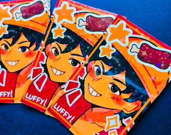 Anime Pirates Holo Photocards | 2.2” x 3.3”