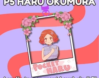 Persona 5 | Haru Okumura | Pocket Haru Keychain 3''