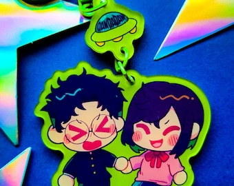 Anime Connected  Acrylic Keychain | 5.5” | Alien Anime