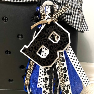 Taschenanhänger, Taschenanhänger, Beutel Anhänger, Taschenanhänger mit Initialen, Bogg Bag Zubehör, Bogg Taschenanhänger, Beuteltasche, Beuteltasche, Quaste, Taschenanhänger