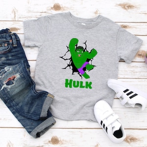 Hulk | Spidey And His Amazing Friends | Custom shirts | Spiderman | Kids Shirt | Hulk Shirt