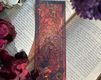 Bookmark stainglass fox