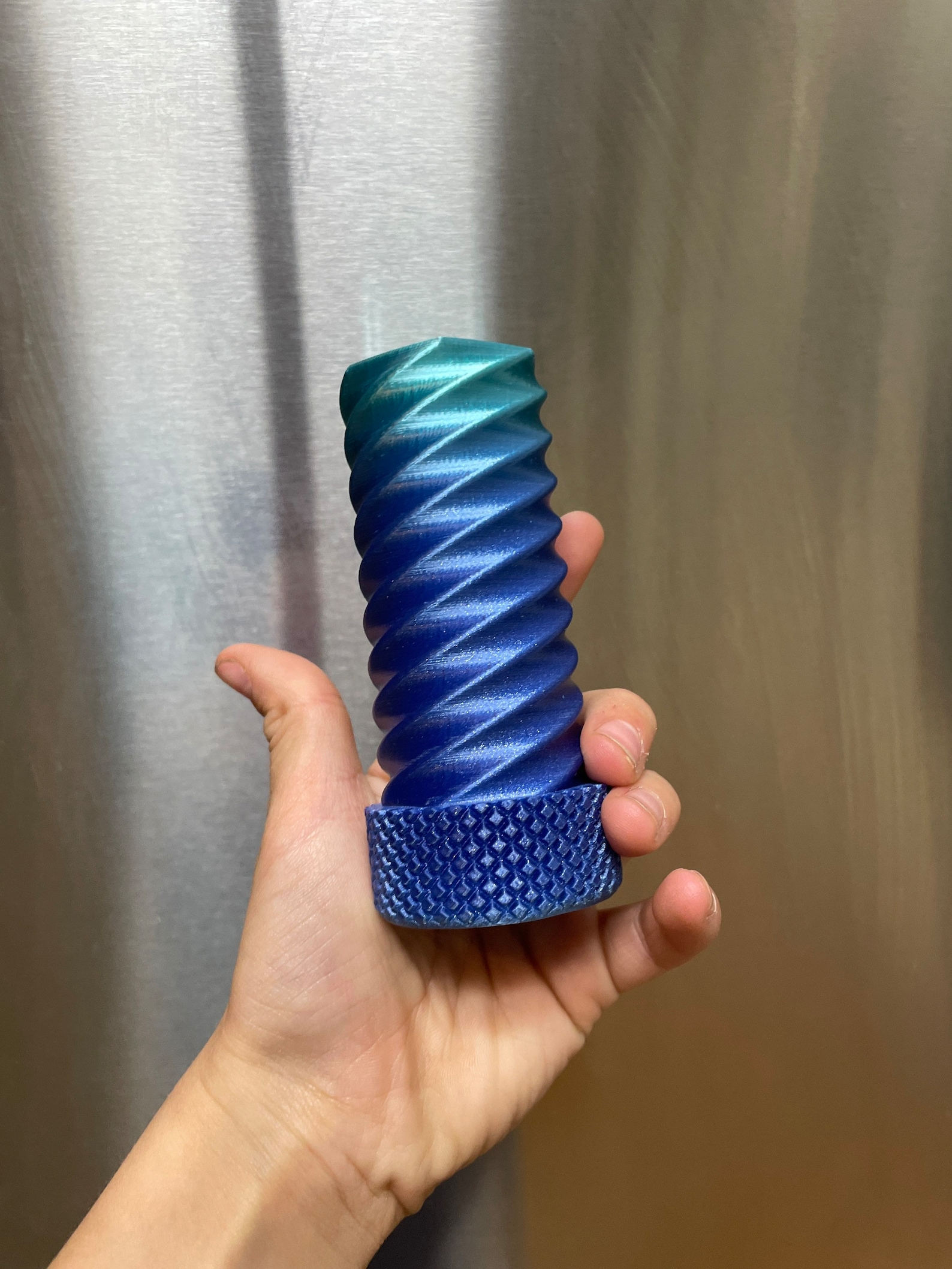 3D Printed Twist Container - Etsy