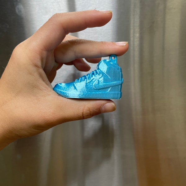 3D printed Nike shoe keychain