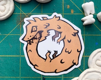 Ouroboros Sticker | Inscryption