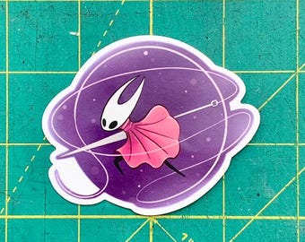 Hornet Vinyl Sticker || Hollow Knight, Shade, Bench, and Statue