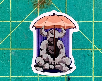 Undertale Statue Sticker