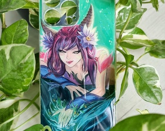 Funda pintada a mano - AHRI - Iphone 14 pro max