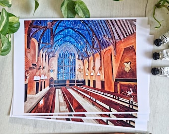 Art Print the Great Hall Harry Potter Etsy art-print-the-great-hall-harry-potter-etsy
