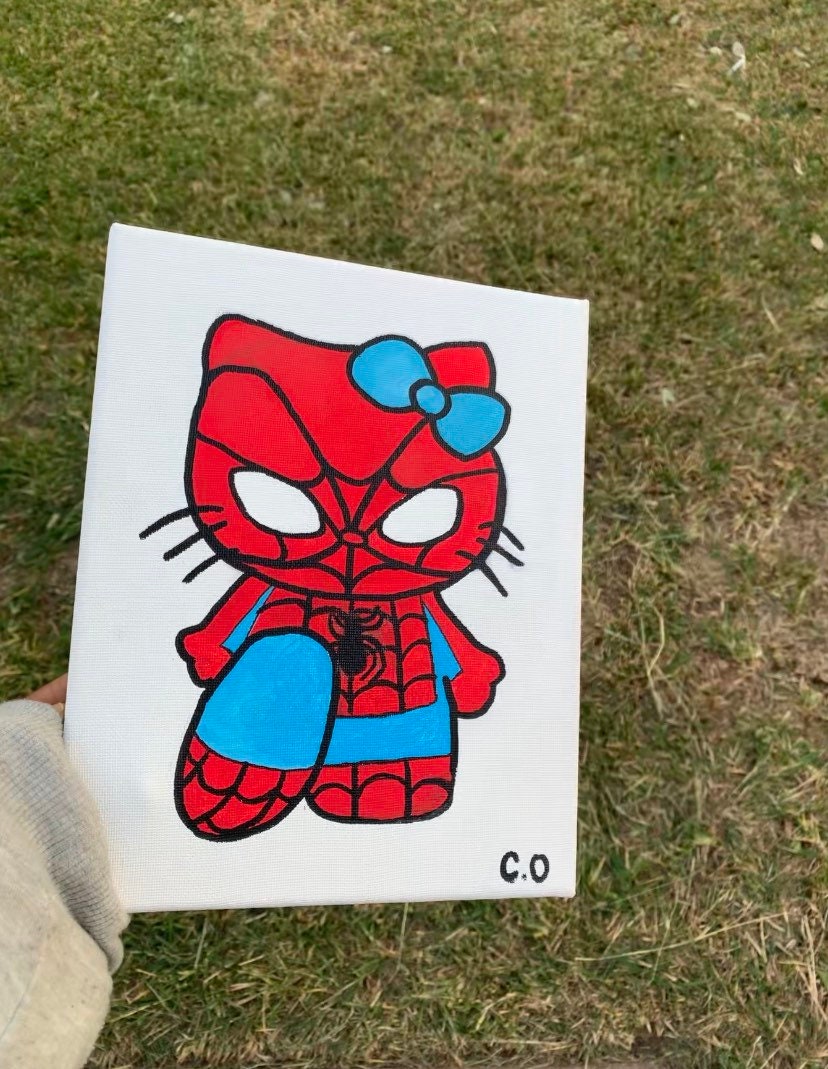 SpiderMan X Hello Kitty