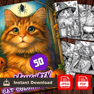 Halloween cat coloring pages cute cat coloring sheets printable cat coloring pages kitten coloring book adult coloring book pet coloring