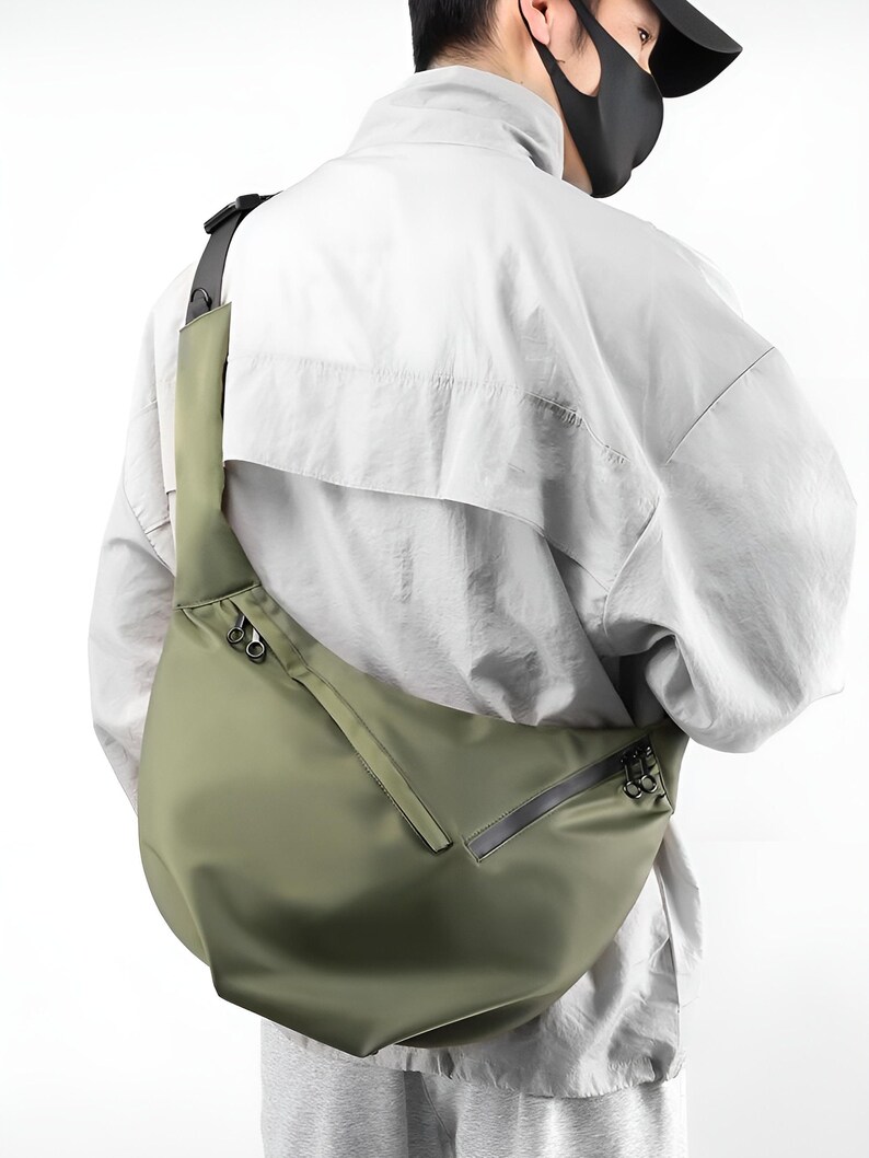 Large Capacity Crossbody Bag, Large Shoulder Bag,messenger Bag, Half