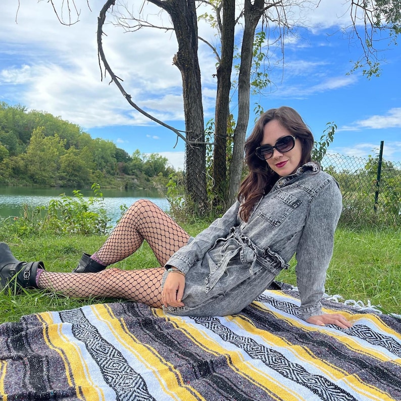 Geometric Fish Net Eco-friendly Fishnet Tights W/ Geometric Hexagon Pattern; Sustainable ...