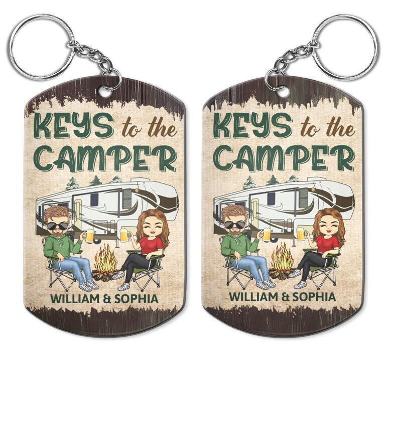 Keys to the Camper Acrylic Keychain, Anniversary, Loving Gifts for ...