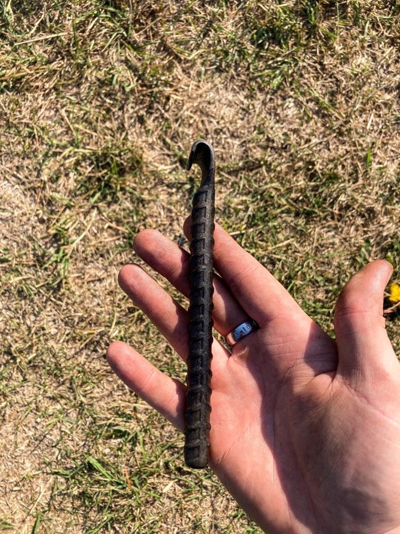 Hand Rebar Bottle Opener Etsy