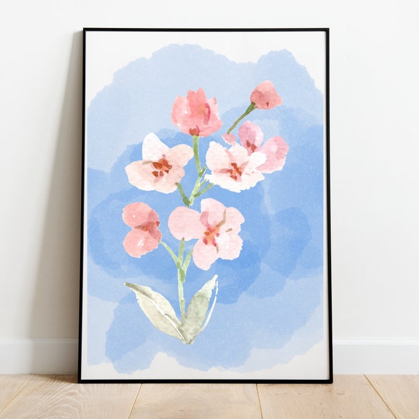 Cherry Blossom Cardstock Etsy