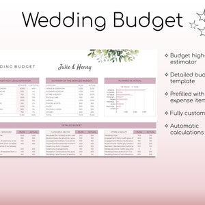 Hochzeitsplanung Google Sheets Hochzeits-Checkliste Hochzeitsbudget Tabelle Hochzeit To Do Zeitleiste Hochzeits-Vorlage Bild 4