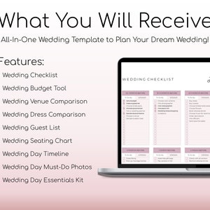 Hochzeitsplanung Google Sheets Hochzeits-Checkliste Hochzeitsbudget Tabelle Hochzeit To Do Zeitleiste Hochzeits-Vorlage Bild 2