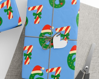 67 papiers d'emballage de Noël - Six sept papiers d'emballage, joyeux Noël, emballage cadeau amusant, décoration des fêtes, cadeaux de Noël, cadeaux de fête