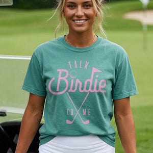 Talk Birdie To Me Shirt, Golf Shirt, Golf T Shirt, Golf Lover Shirt, Dad Golf Shirt Gift, Golfer Shirt, Funny Golf Shirt , Golfing - Unisex