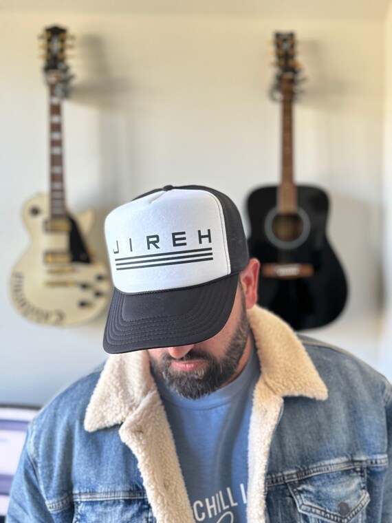 Christian Trucker Hat - Jireh - Jesus - God - Savior - The Lord Will Provide - Yahweh Yireh - Trucker Cap