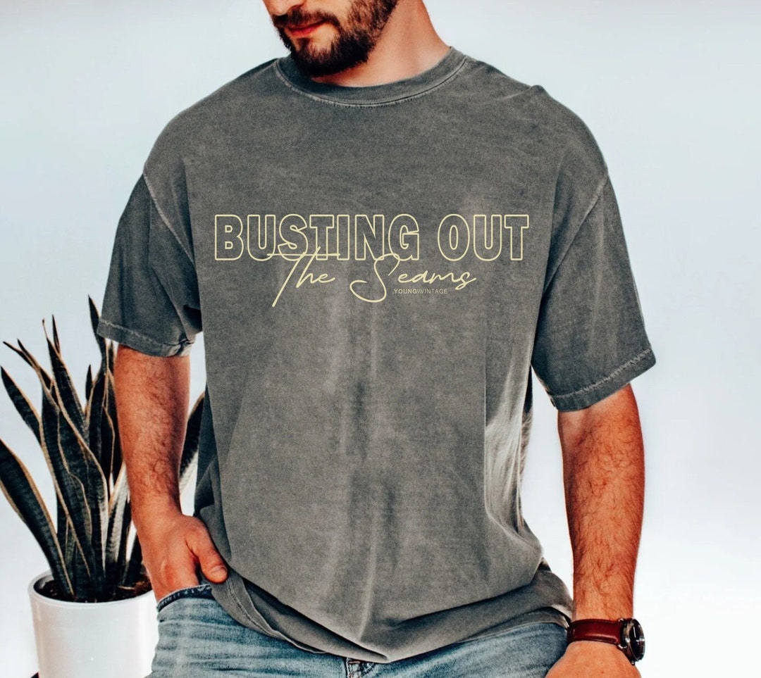 Busting Out the Seams - Young & Vintage - Gym Shirt - Pump Cover ...