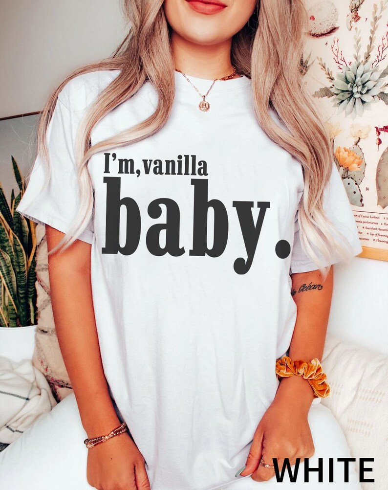 Harlow Shirt Im Vanilla Baby Tee Lyrics Lovin on Me Jack Single Music Unisex Garmentdyed Harlow Shirt Im Vanilla Baby Tee Lyrics Lovin on Me Jack Single Music Unisex Garmentdyed