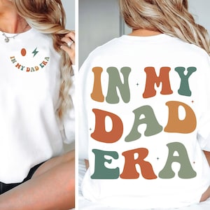 In My Dad Era Svg & Png, Dia dos Pais Svg, Cool Dad Era Svg, Camisa engraçada do pai, Trendy Dad Life, Dia dos Pais Png, Presentes para o pai, Dad Svg