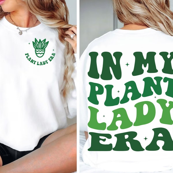 In My Plant Lady Era Svg & Png, In My Plant Era Png, Plant Mom Svg, Svg Cutting File, Plants Svg, Plant Lady Png, Gifts for Mom, Trendy Svg