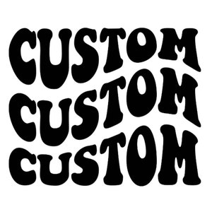 Font ondulato personalizzato in formato SVG, lettere ondulate personalizzate in formato SVG, font ondulato personalizzato in formato SVG, font ondulato impilato personalizzato, font ondulato personalizzato, SVG retrò ondulato personalizzato, PNG
