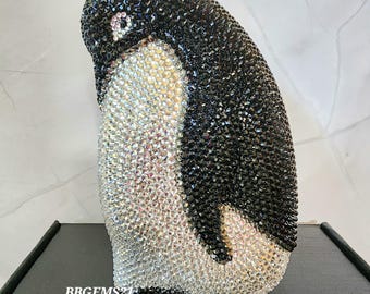 Exclusive Penguin Clutch/ Novelty Bag/ Animal Clutch/ Black and White Clutch/Statement Bag/Wedding Clutch/ Gifts for Her