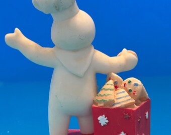 Danbury Mint Pillsbury Doughboy December Porcelain Figurine - Etsy